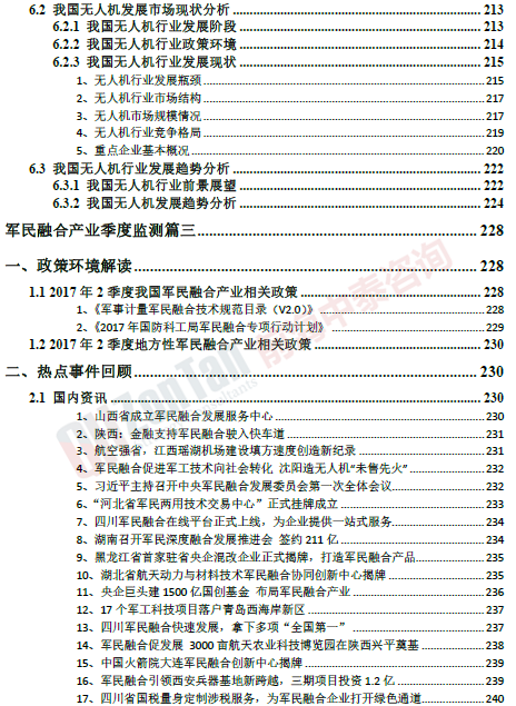 军民融合产业季度监测目录片段_副本.png